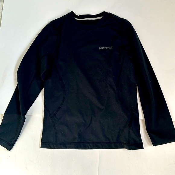 Marmot layer/undergarment kids ,size M ,black,warm - Picture 1 of 7